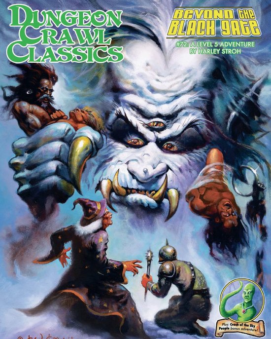 Dungeon Crawl Classics #72: Beyond the Black Gate - cover