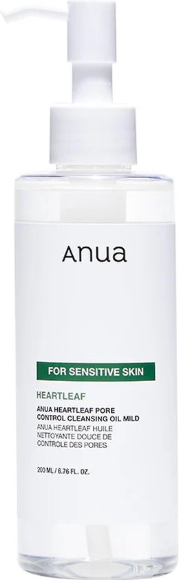 Foto: Anua hearleaf pore control cleansing oil mild 200ml korean skincare