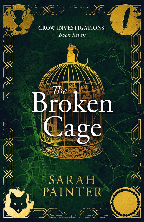 Crow Investigations 7 - The Broken Cage - cover