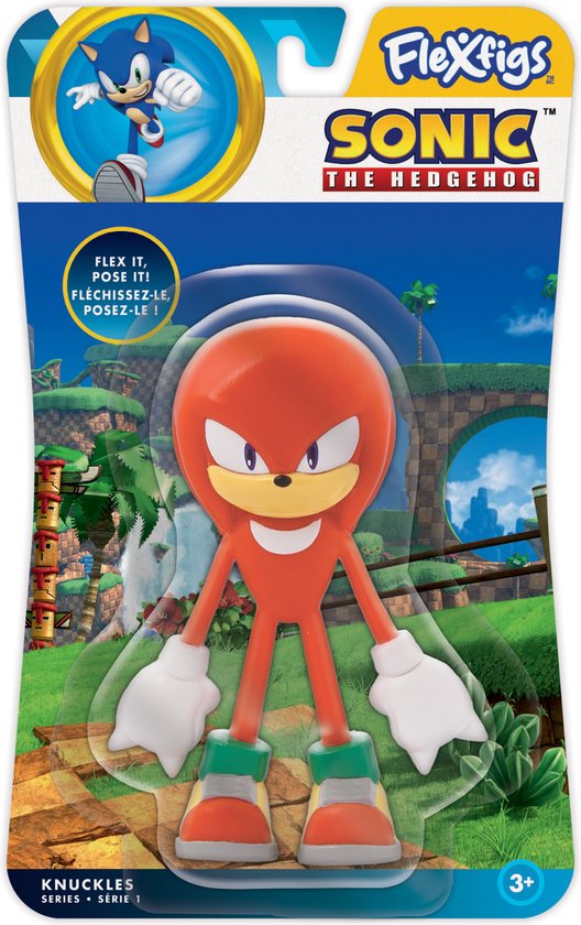 Flexfigs – 1 Figurine Amy Rose – Sonic The Hedgehog – Jouet Articulé Et Flexible – Cadeau Nostalgique Pour Enfants Et Collectionneurs