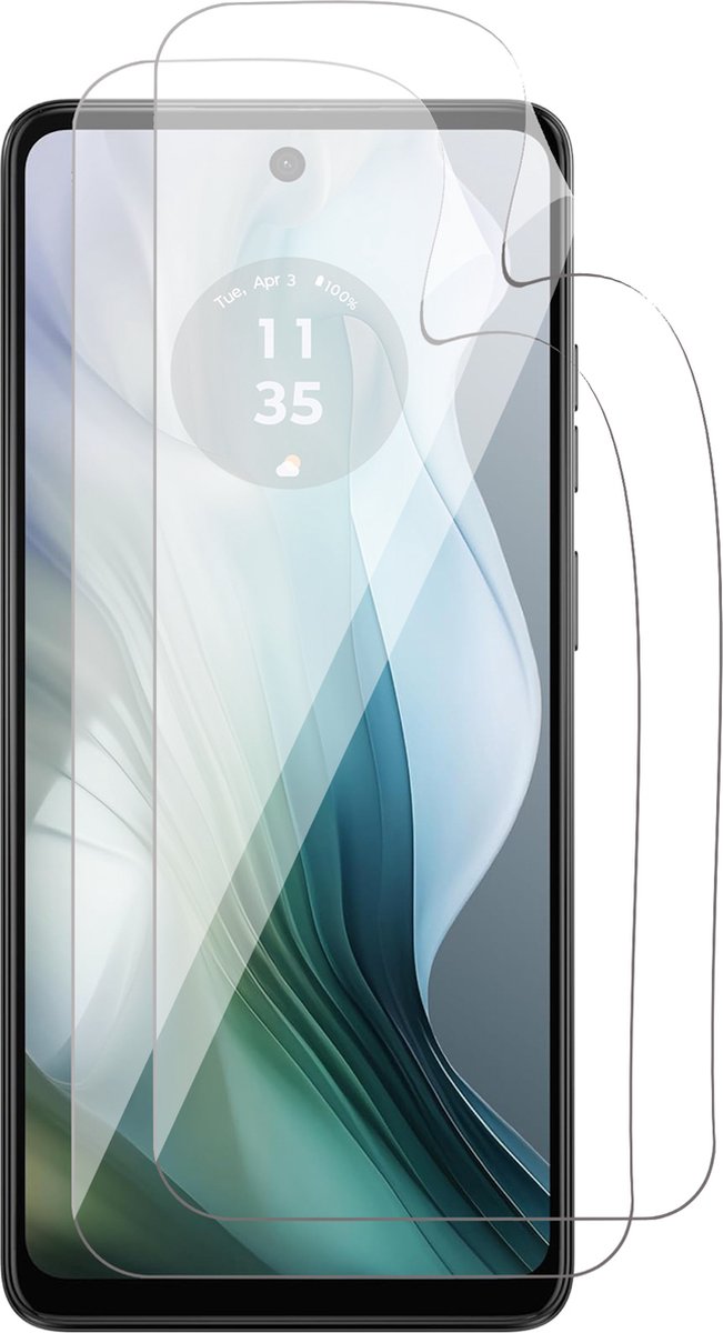 Screenprotector geschikt voor Motorola Moto E14 / G04 / G24 - 2x FlexGuard Screen Protector