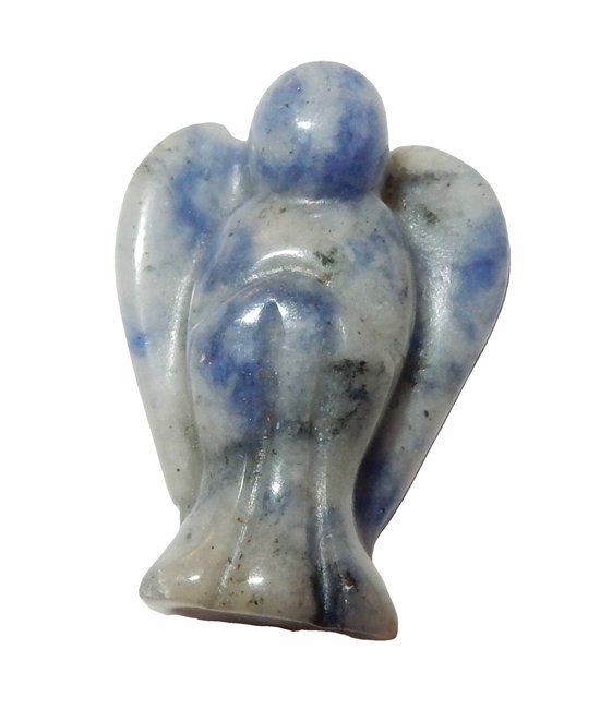 Handgemaakt Sodaliet Engeltje voor Bescherming