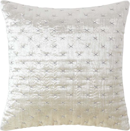 Clayre & Eef Imbottitura per cuscino Piume 40x40 cm Bianco Piume Quadrato