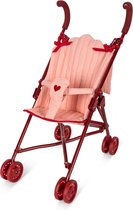 Bol.com Konges Sløjd Poppenwagen/Doll Stroller/Buggy - Mellow Rose aanbieding
