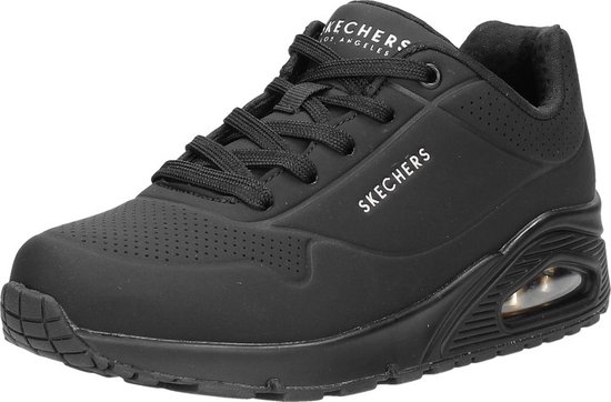 Baskets Femme Skechers Uno Stand On Air - Noir / Noir - Taille 36