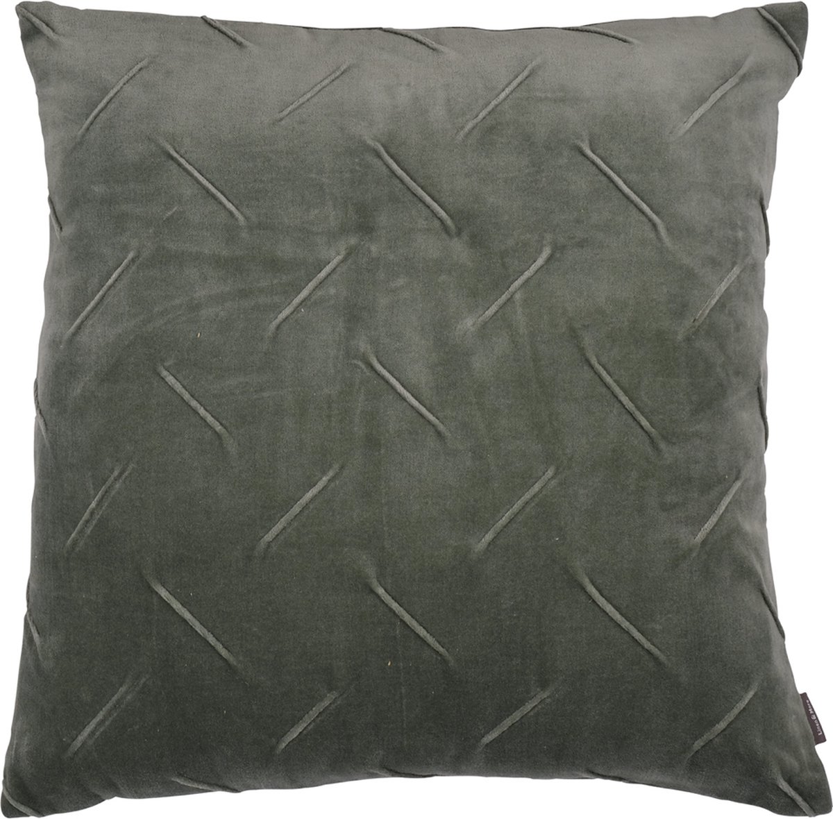 Linen & More Maha Sage Kussen -45 X 45 Groen