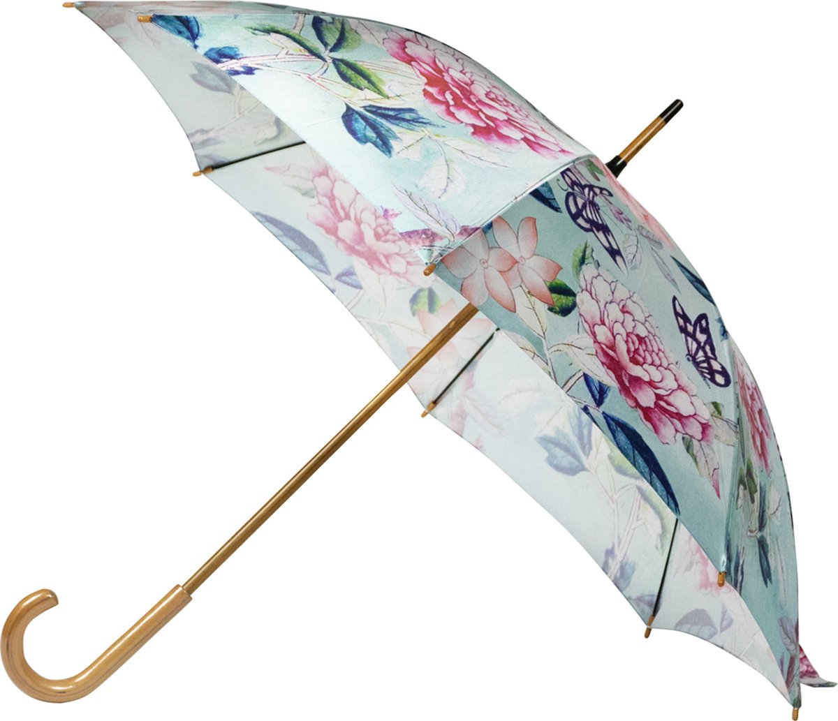 paraplu satijn Fleury vlinders 105cm