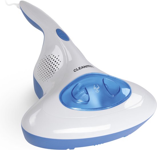 CLEANmaxx huisstofmijt handstofzuiger UV-C licht Blauw/Wit - CLEANmaxx - €47,49