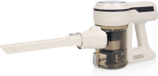 Aspirateur balai sans fil Princess Silent Storm 339380 - Durée d'utilisation de 30 min - Fonction de stationnement pratique - Wit