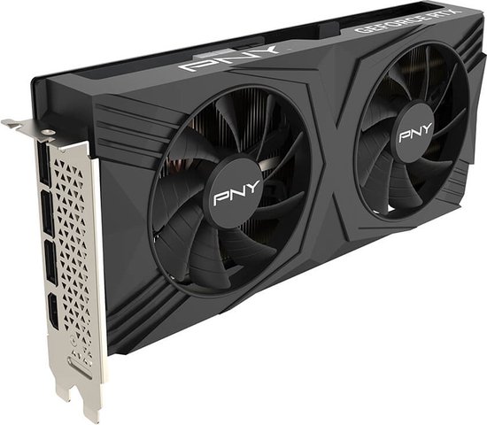 PNY RTX 4070 Super LED OC - Videokaart - 12GB GDDR6 - PCIe 4.0 - 1x HDMI - 3x DisplayPort