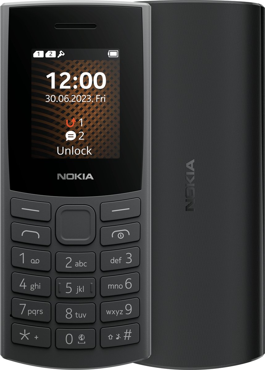 Nokia 105 4G Grijs