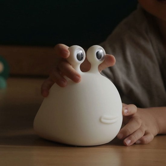 MUID Slug Night Lamp - Nachtlampje kinderen - Naaktslak - Siliconen van MUID — afbeelding 5