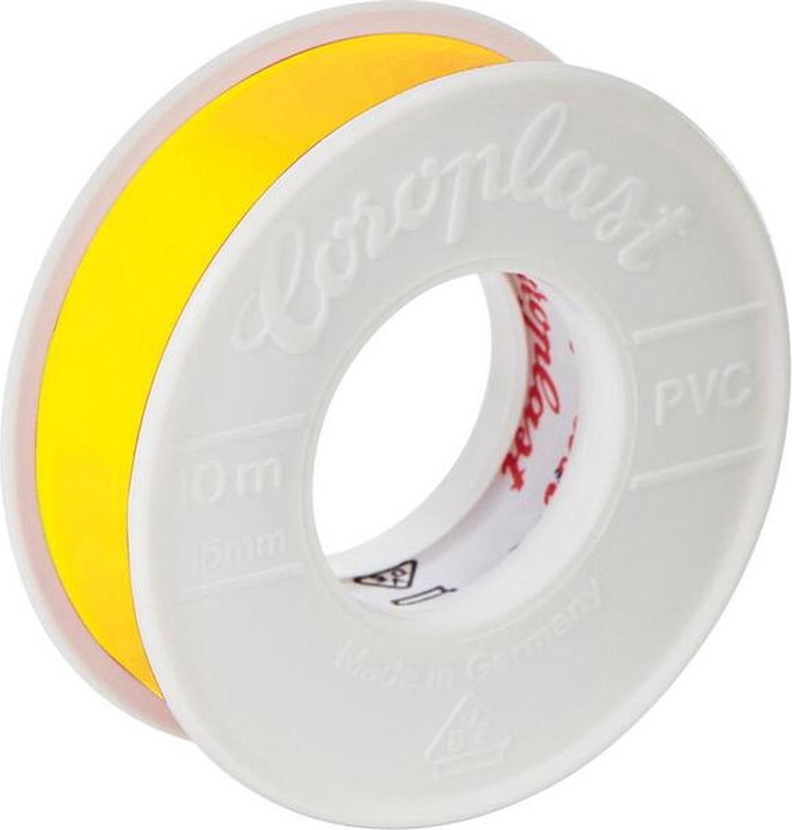 Coroplast Isolatietape Nr.302 15mm Geel 10m - 4330816003954