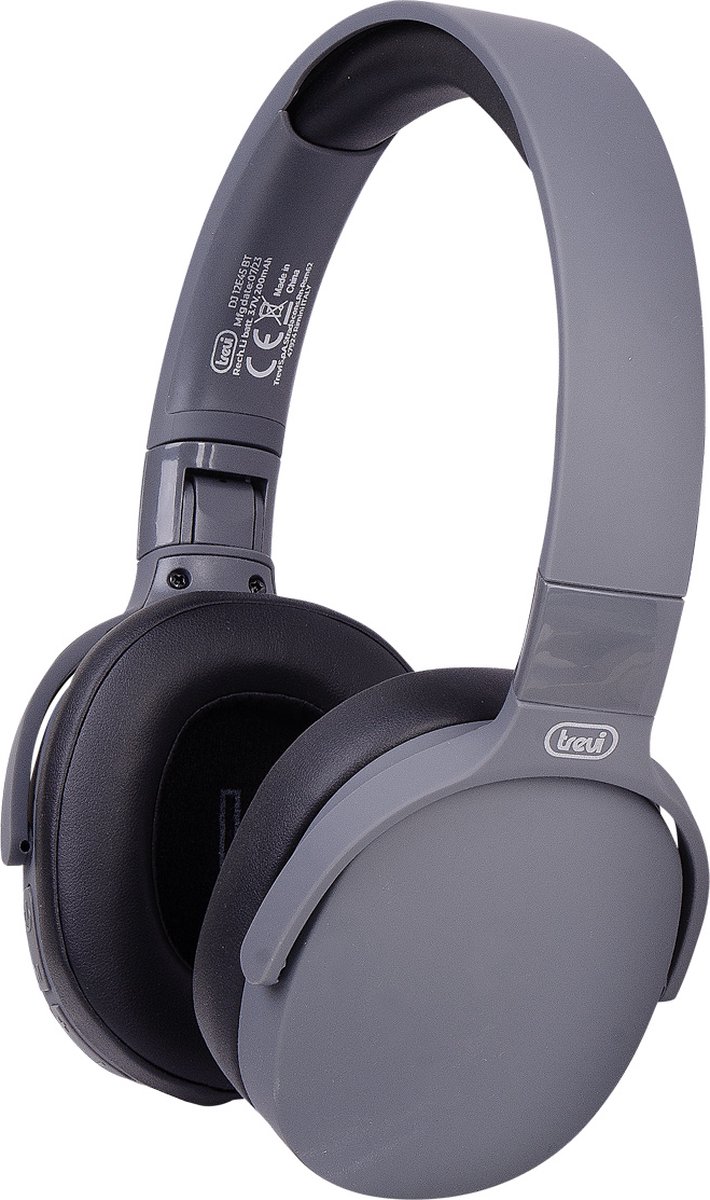 Trevi DJ 12E45 BT Headset Bedraad en draadloos Hoofdband Oproepen/muziek Zwart
