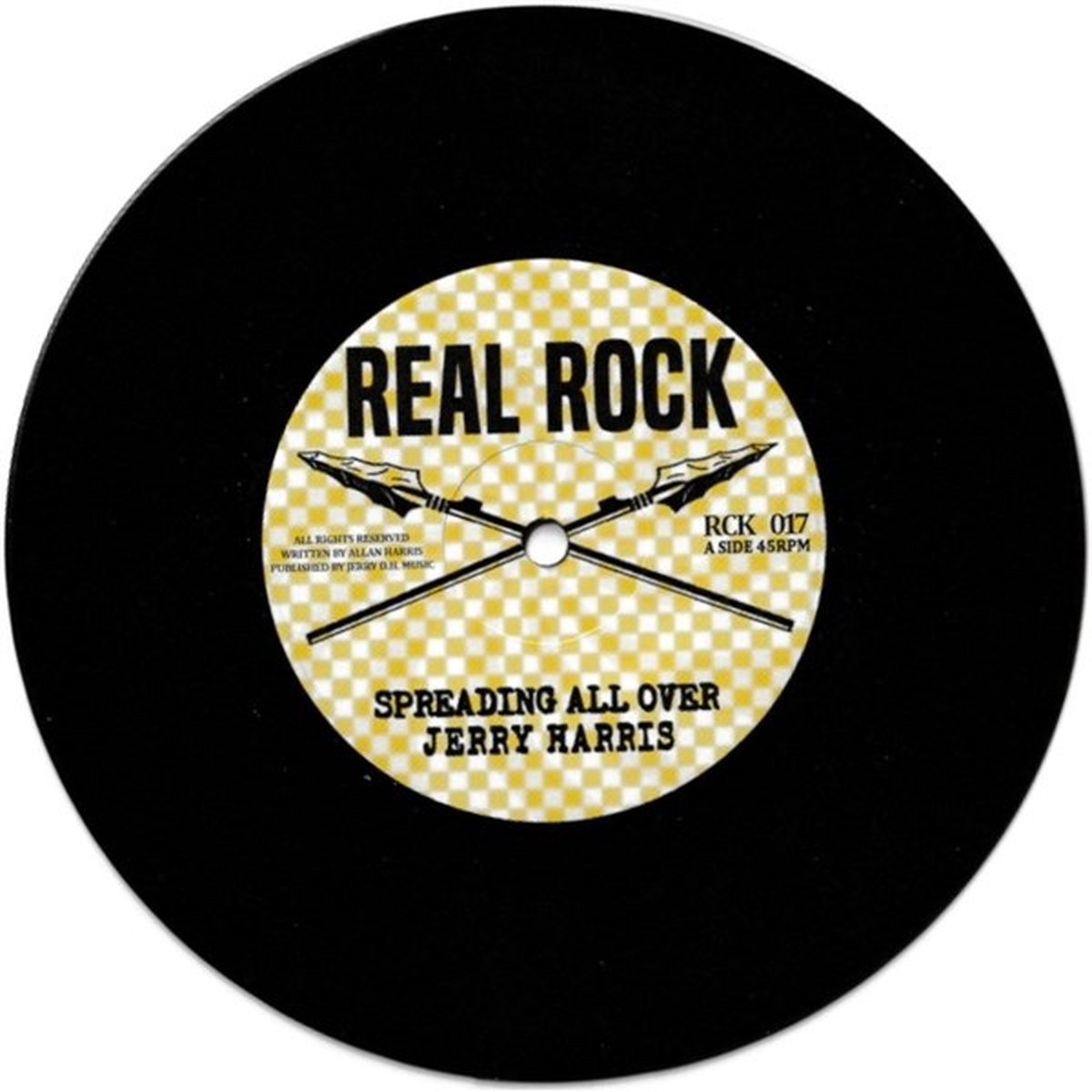 Jerry Harris - Spreading All Over / Spreading Dub (7" Single)