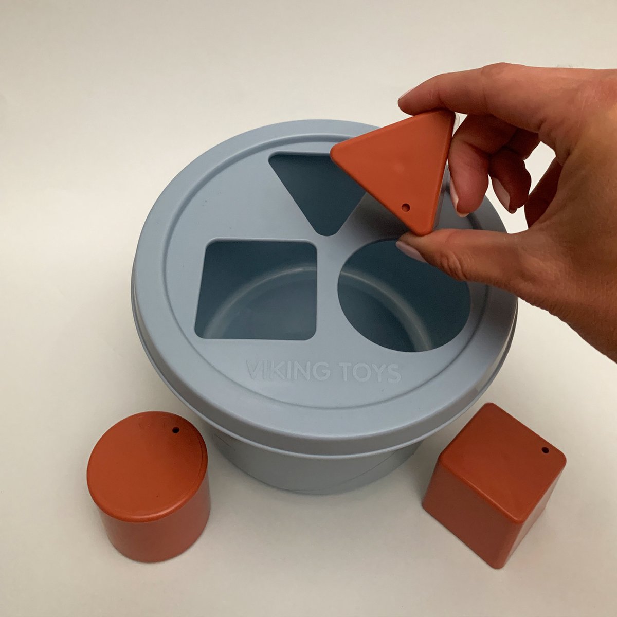 Viking Toys RE:LINE Vormensorteerder Vormenstoof Gemaakt Van 100% Gerecycled Plastic Geschikt Vanaf 1 Jaar