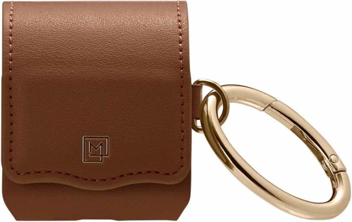 Spigen La Manon Leather Case geschikt voor AirPods - Bruin