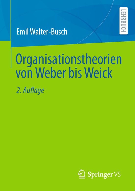 Social Science and Law (German Language) - Organisationstheo ... - cover