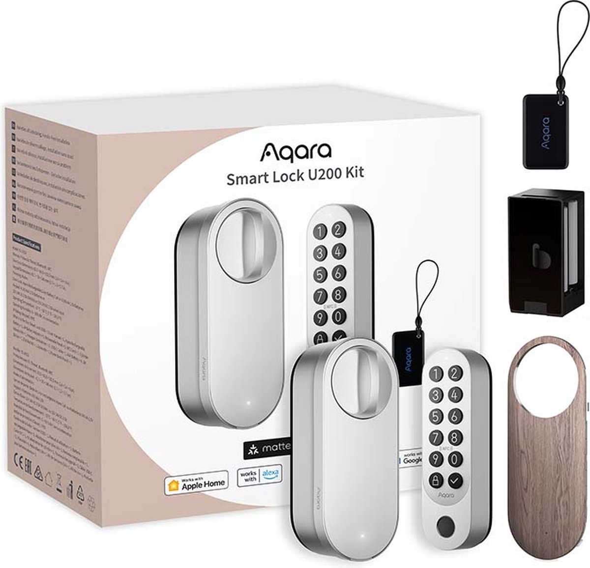 Aqara Smart Lock U200 Kit - Vingerafdruk & Pincode - Apple...