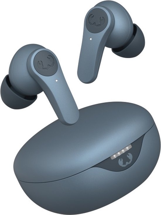 Fresh ’n Rebel Twins Rise - Draadloze Oordopjes met Noise Cancelling - Draadloos Opladen - 30 Uur Speelduur - Dive Blue