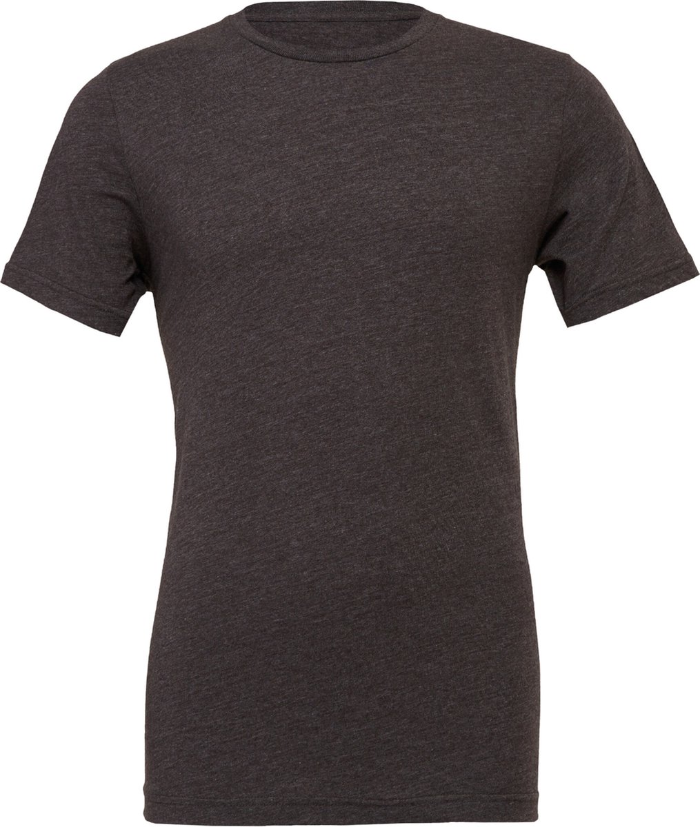 Bella+Canvas Unisex Heather CVC Short Sleeve Tee CV3001CVC - Dark Grey Heather - XXL