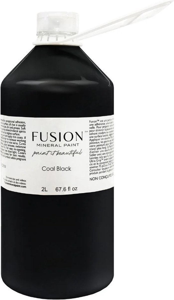 Fusion Mineral Paint - Coal Black 2000ml
