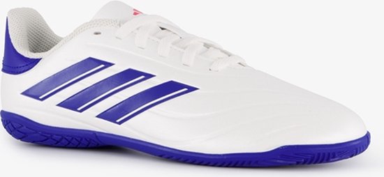 Foto: Adidas copa pure 2 kinder zaalschoenen wit blauw gymschoenen maat 38 uitneembare zool