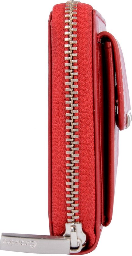 Esquire Cuir Porte-monnaie Helena RFID Wallet Red Rouge