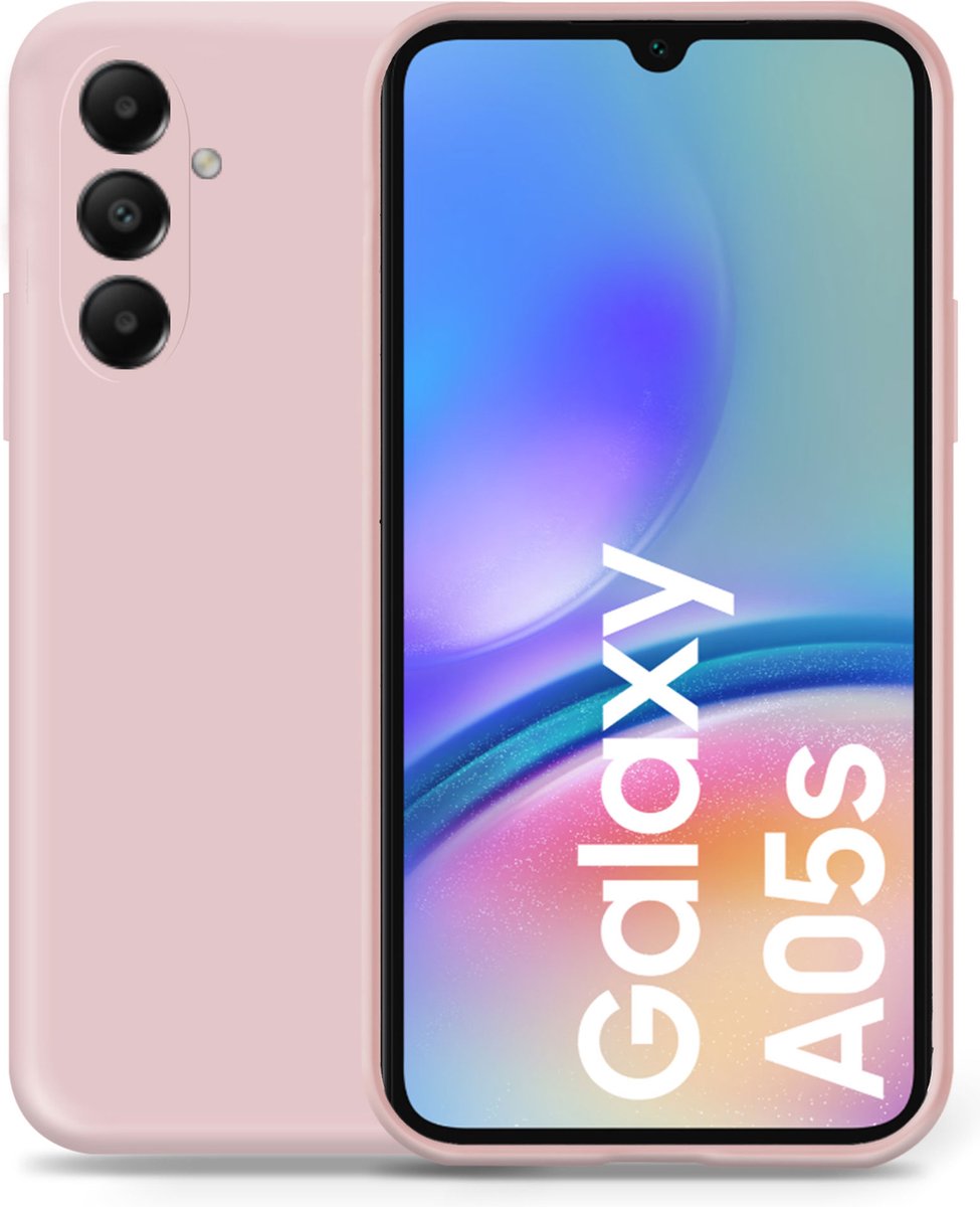 Hoesje geschikt voor Samsung Galaxy A15 - Liquid Back Case Cover Rose