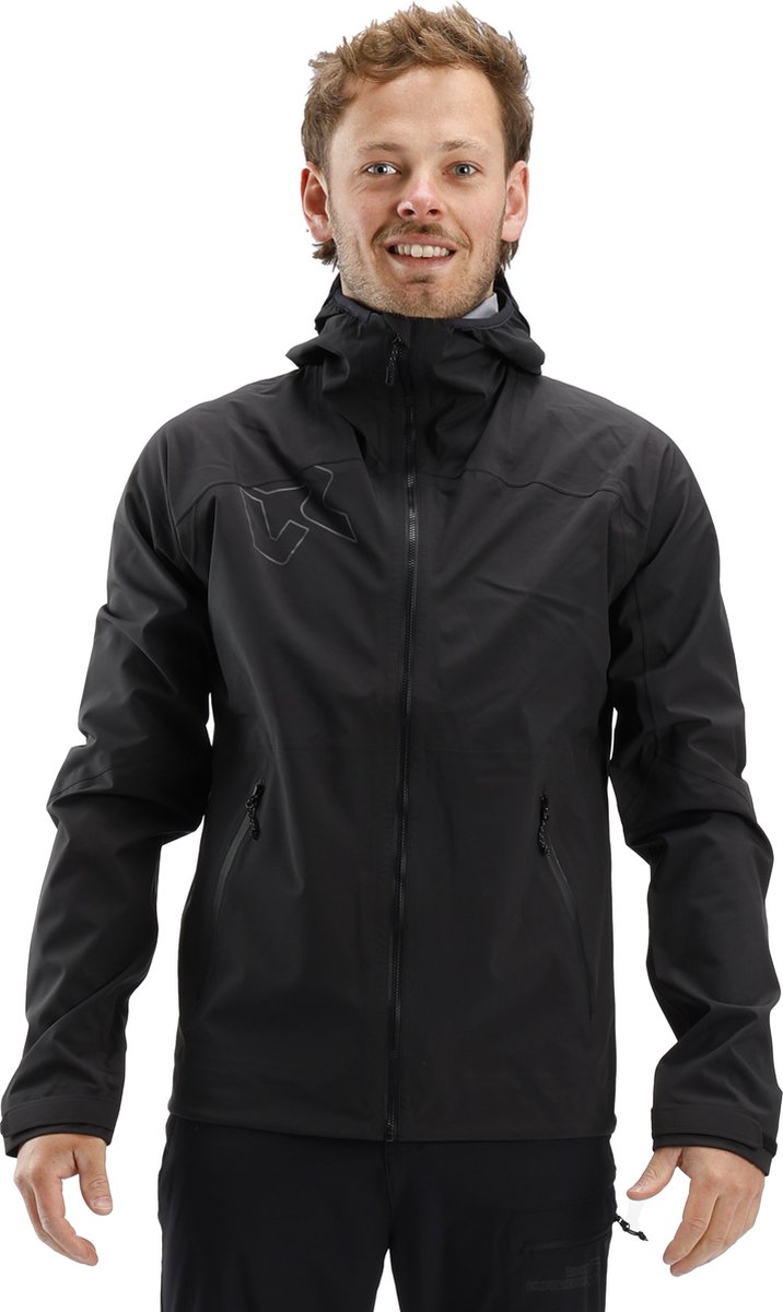 Rock Experience SEAMSTRESS 2.0 HOODIE SOFTSHELL Heren Outdoorjas Softshell Jas Caviar