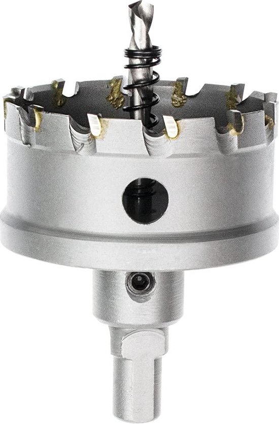 Hoge snelheid staalboren gatenzaag van 60 mm met carbide tip, heavy duty voor het