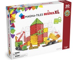 Magna-Tiles Builder XL - Bouwset voor 3+ jaar - STEM-goedgekeurd - 50 Stuks
