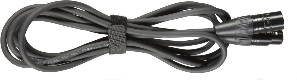 DAP Audio XLR kabel 3m - Microfoon Kabel XLR - 3m (Zwart)