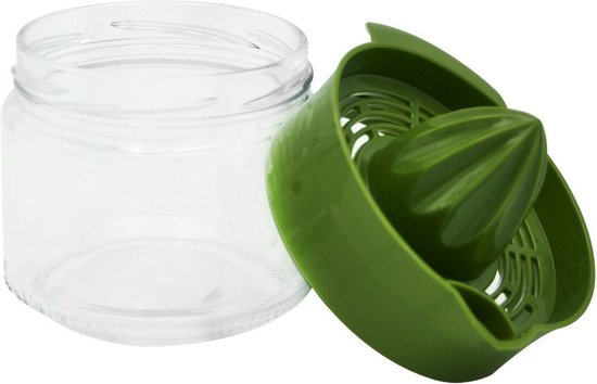 Citruspers Glas 300 ml - Citroenpers - Limoenpers - Handcitruspers - Handmatige - Fruitpers - Sinaasappel van Merkloos — afbeelding 4
