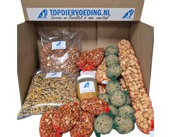 foto van Topdiervoeding - Mixpakket vogelvoer voor de buitenvogels - 10kg - Top Kwaliteit