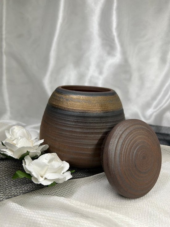 Natuursteen Urn Mini 80 ml Wit | Urn Store