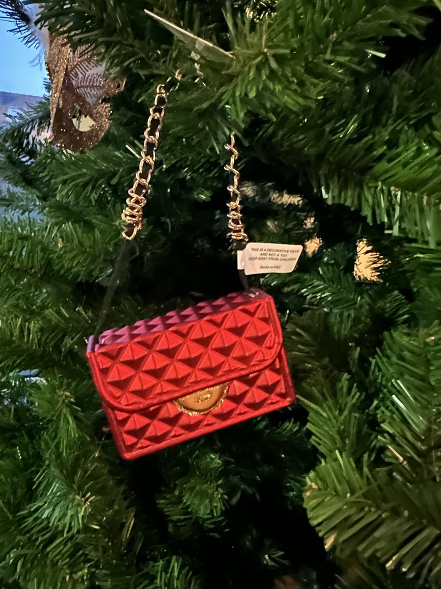 Goodwill - Handtas - Candy cane shoe - Kerstversiering - Kersthanger