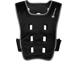 INUTEQ Bodycool Smart Coolover - Koelvest - Werkt met Water - Lichtgewicht - Tot 72 Uur Koeling - Zwart - Maat S/M