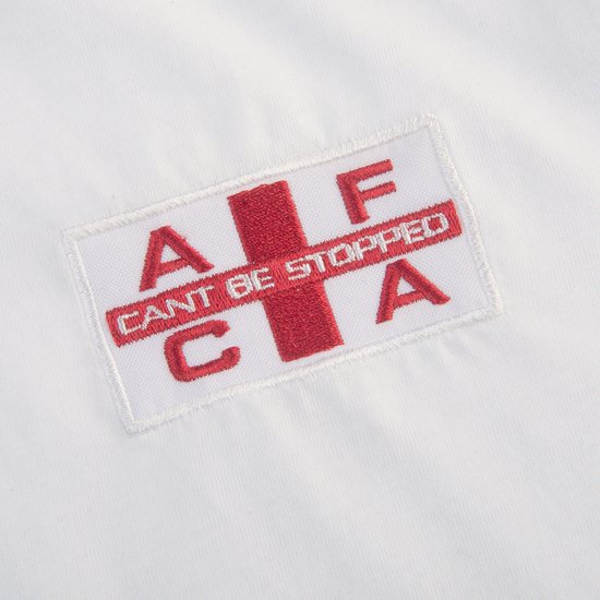 T-Shirt Logo Drapeau AFCA White / Rouge - Ajax - Amsterdam - AFCA - Été