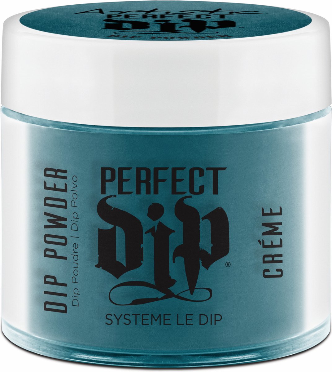Goedkoopste Artistic Nail Design Perfect Dip Poeder ' All About The Sound ' ( Helder Blauw-Groen (TEAL) Crème
