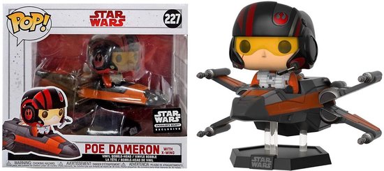 Funko Pop! Star Wars: Poe Dameron with X-Wing #227 (Smuggler's Bounty Exclusive)