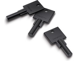 Netatmo Elektrisch deurslot - Slimme Sleutels - 3 sleutels - NFC-sleutel - Silver