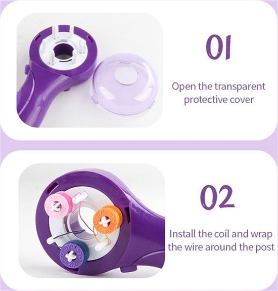 Tresseuse de cheveux électrique automatique DIY, tresseuse de cheveux tendance