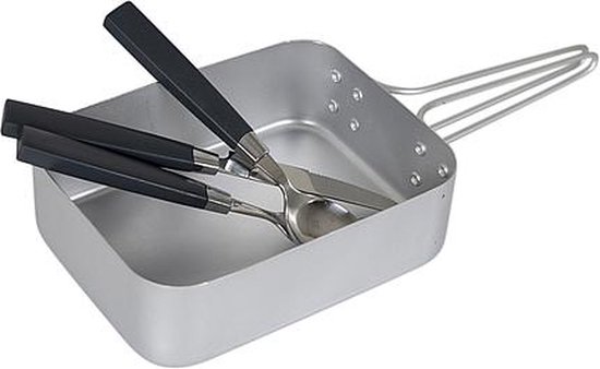 Bo-Trail Pannenset - Gamelle - 2-delig - Aluminium