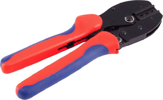 Krimptang voor MC4 Solar connectoren - 2,5-6mm2 - Rood/Blauw