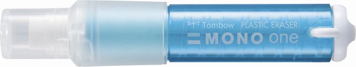 Tombow, Mono One Eraser, Refillable Transparent Blue
