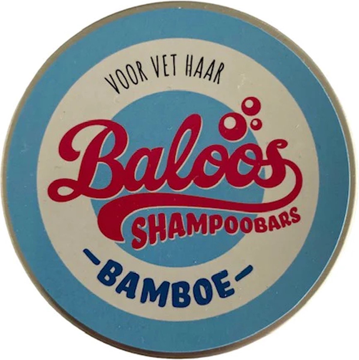 Shampoobar Bamboe 3x 60gr in handige opbergblik