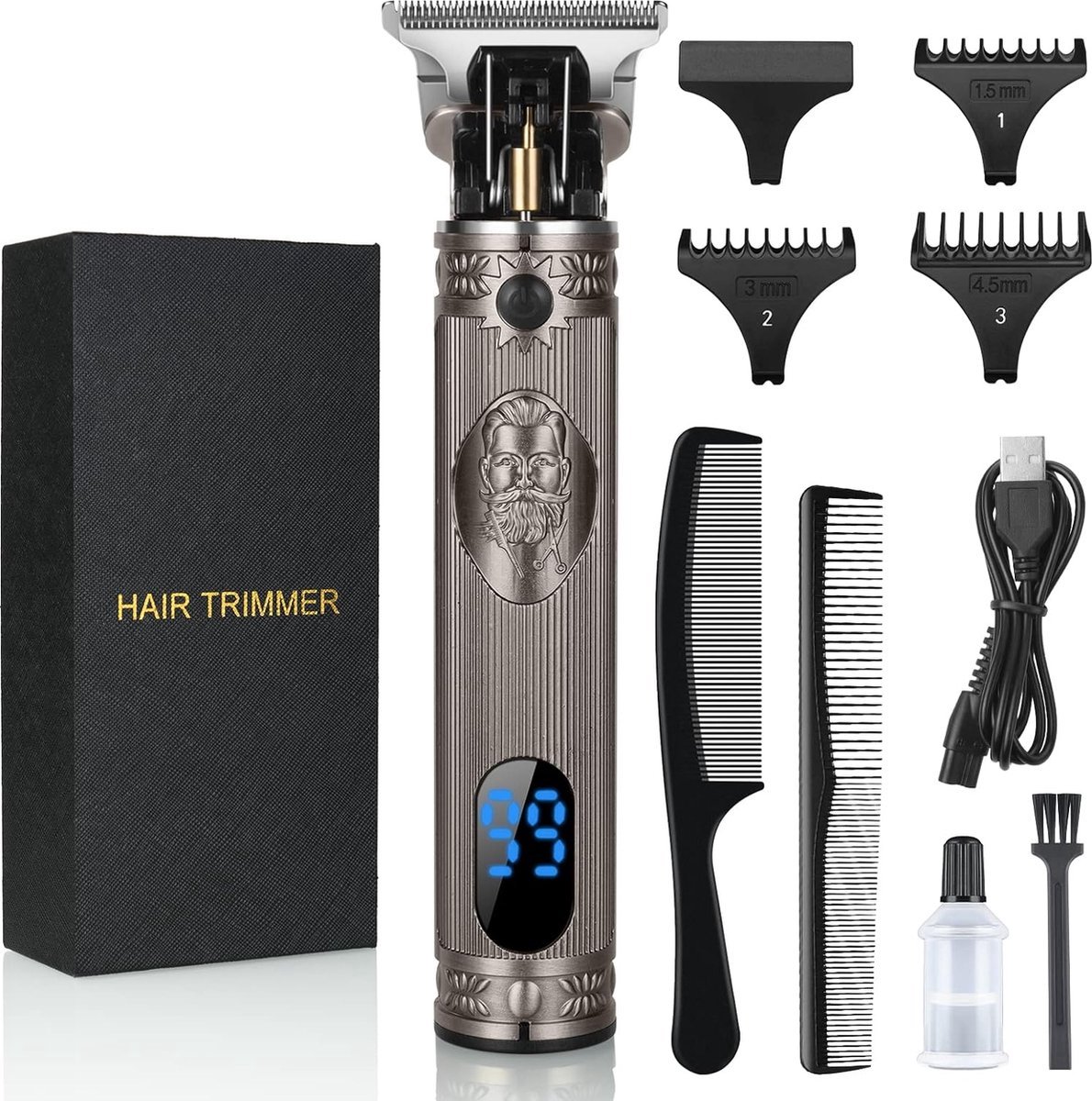 Baardtrimmer Bodygroomer Tondeuse Baardtrimmer Mannen