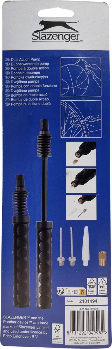 Nike Equipment Essential | Compacte Balpomp voor Voetbalsport | Twin Sport