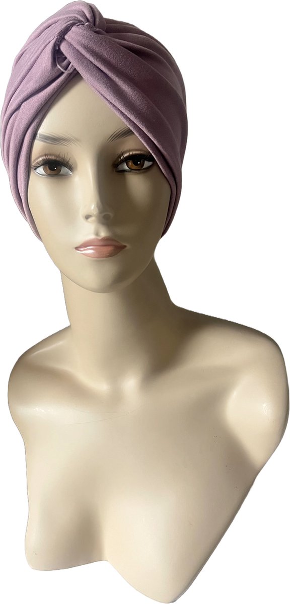 Bonnet Turban Doux Pour Femmes - Chapeau Chimio, Sleep Cap, Foulard Dentelle - Confortable & Réglable